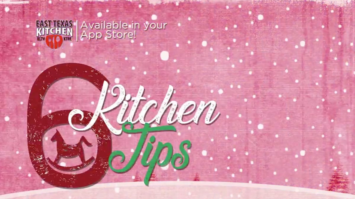 6 kitchen tips