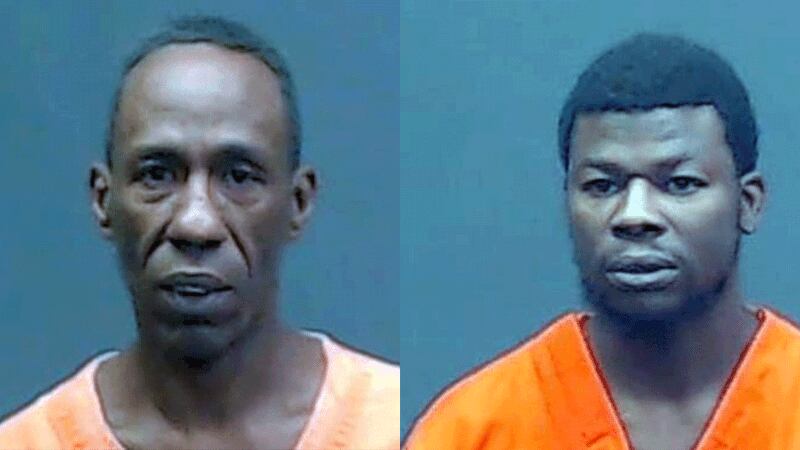 Cedric Ballard, 52 (left), and Darquales McHenry, 33 (right)