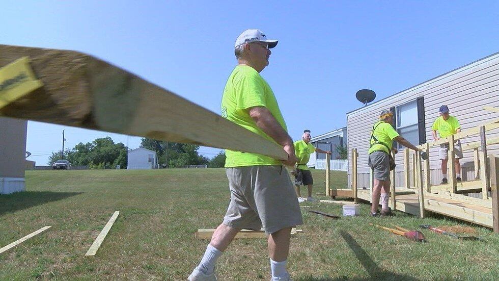East Texas volunteers currently assemble ramps in Anderson, Camp, Cherokee, Franklin, Gregg,...