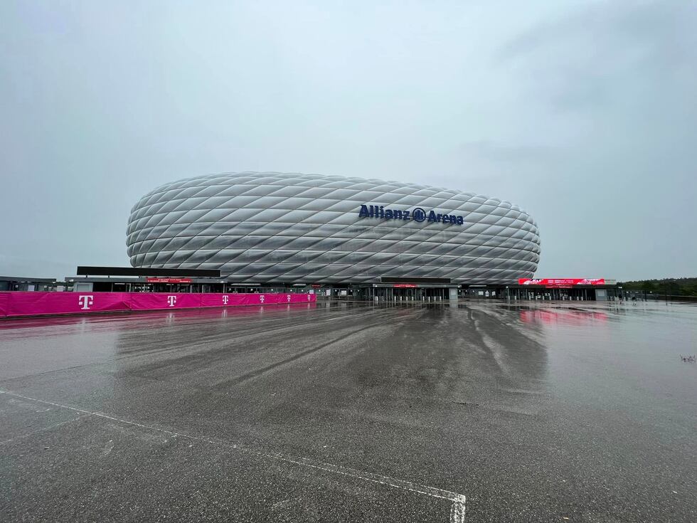 Allianz Arena in Munich, the site of the NFL's first-ever regular season game in Germany.