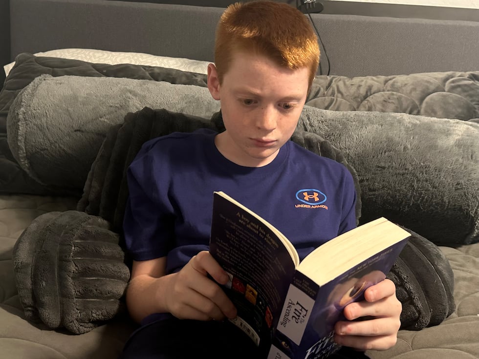Cole Smith reading