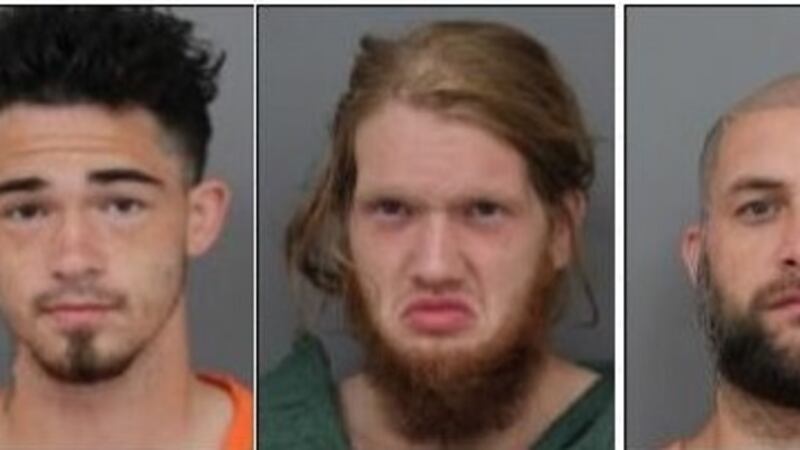 From left, Jesse Pawlowski, Dylan Welch and Billy Phillips.