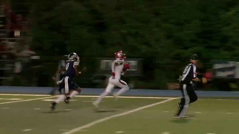 WATCH: Harmony’s Seahorn, Jones take lead on long TD pass and run
