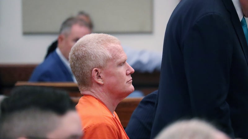 Disbarred attorney Alex Murdaugh arrives in court in Beaufort, S.C. Thursday, Sept. 14, 2023....