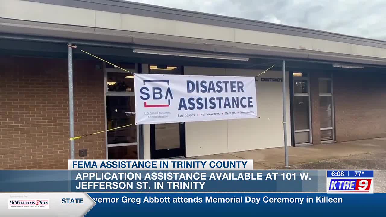 FEMA invites Trinity County residents with weather-damaged property to apply for assistance - Vimarsana News