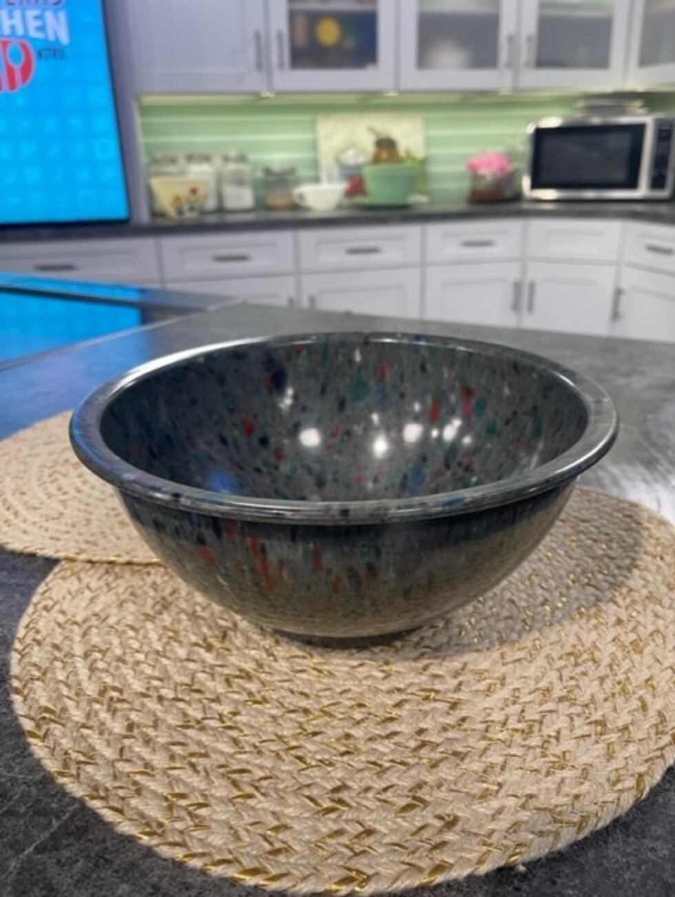 Melamine bowl by Texas Ware