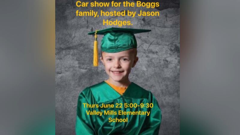 The idea to organize the fundraiser actually came from Easton Hodges, a friend of Grayson’s...