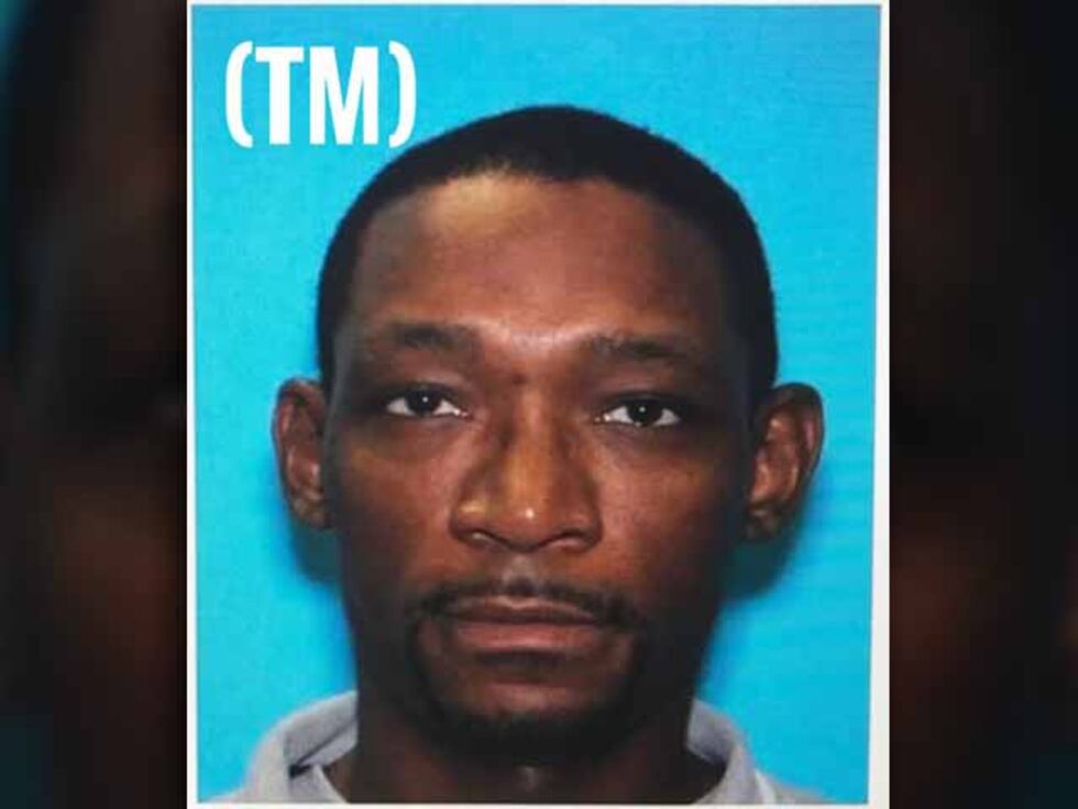 Pictured is Tony Marshall, a bank robbery suspect. He is still at large. (Source: Wharton...