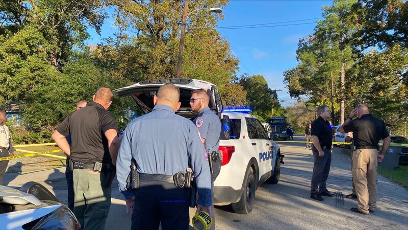 Lufkin police and paramedics responded to a residence where a shooting suspect reportedly shot...